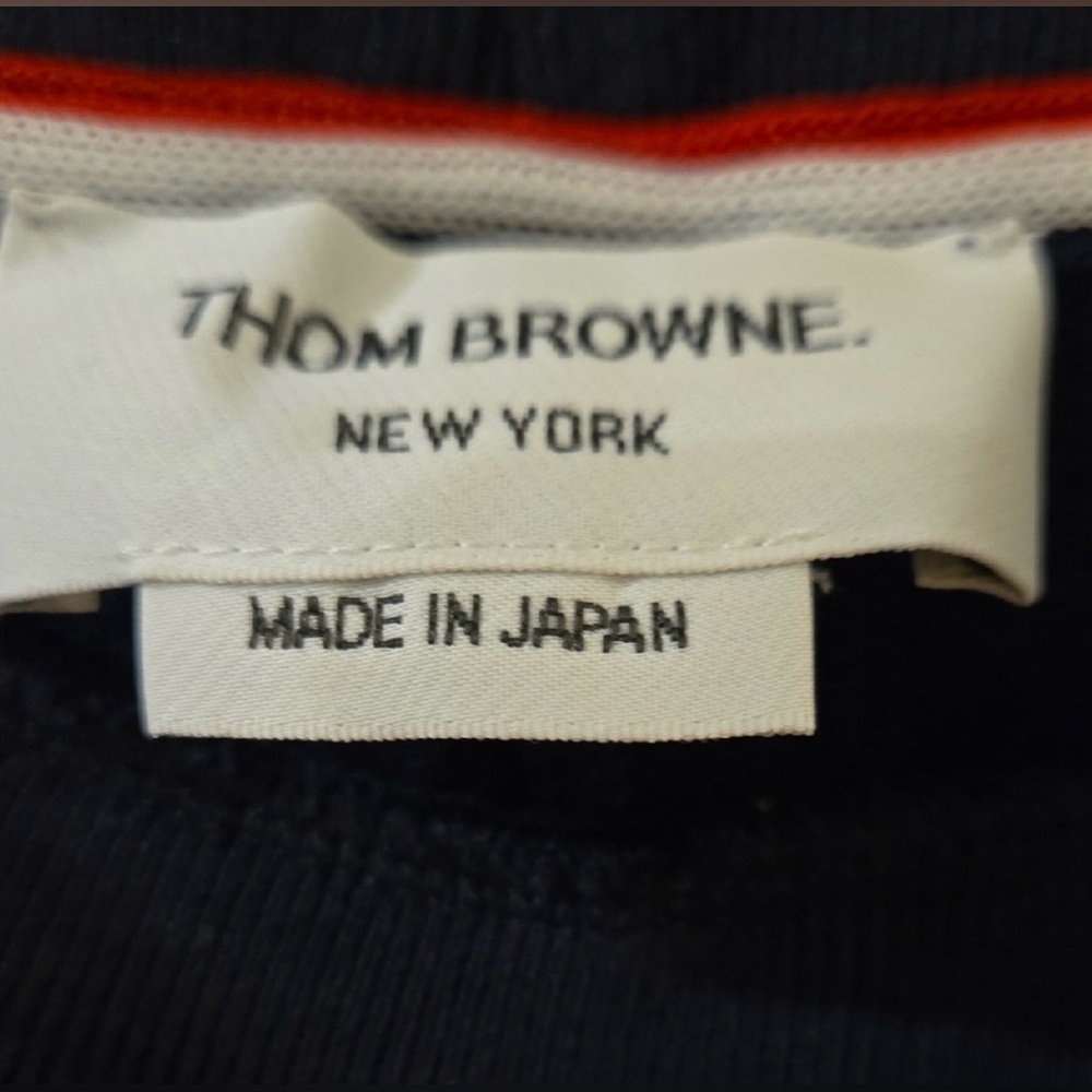 Thom Browne Navy  Joggers 🔵🔴🔵🔴🔵 - Picture 3 of 12